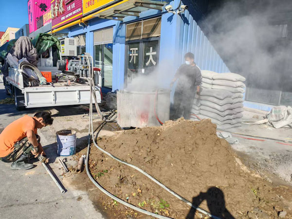 港南顶管注浆加固